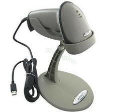 Barcode Reader Gray + Holder Stand