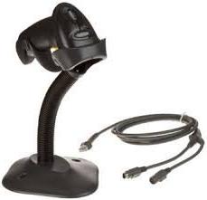 Zebra/Motorola Symbol LS2208 Handheld Barcode Scanner, Inclu