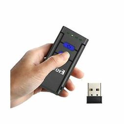 Eyoyo Mini 1D Wireless Barcode Scanner,Compatible with Bluet