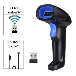Usb Cordless 1d Laser Barcode Reader Handhold